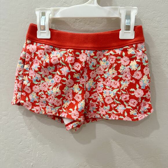 Janie and Jack Red Floral Shorts - Picture 1 of 6